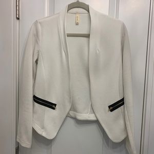 White blazer